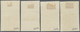 Brfst Französisch-Niger: 1922, VINGT-CINQ-CENTIMES On 2 F. Green/blue Tuareg With Overprint, Four Differen - Lettres & Documents