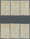 (*) Französisch-Niger: 1926, Fortress Zinder, Six Color Proofs, Without Declaration Of Value In The Cart - Lettres & Documents