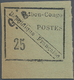 * Gabun: 1889, 25 C. Black/green With Surcharge „GAB”, Unused, Slight Age-related Paper Tanning. Signe - Sonstige & Ohne Zuordnung