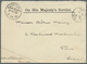 Br Grenada: 1916. Stampless Envelope Addressed To France Headed 'On His Majesty's Service' Cancelled 'G - Grenade (...-1974)