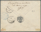 Br Guadeloupe: 1883. Military Mail Envelope Endorsed 'Correspondance Militaire' And Signed By The Comma - Lettres & Documents