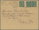 Br Guadeloupe: 1899. Envelope (vertical Fold, Roughly Opend) Addressed To The 'Chef De Service, Pointe- - Brieven En Documenten