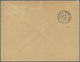 Br Guadeloupe: 1899. Envelope (vertical Fold, Roughly Opend) Addressed To The 'Chef De Service, Pointe- - Brieven En Documenten