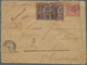 Br Haiti: 1918. Soiled, Registered Envelope Addressed To Pointe A Pitre, Guadeloupe Bearing Yvert 134, - Haïti