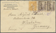 Br Hawaii: 1897, 5 C. Carmine Canc. „WANANAE NOV 29 1894 OAHU" On Cover To Wiesbaden, Germany Backstamp - Hawaï