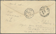 Br Hawaii: 1897, 5 C. Carmine Canc. „WANANAE NOV 29 1894 OAHU" On Cover To Wiesbaden, Germany Backstamp - Hawaï