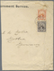 Delcampe - Brfst Hawaii - Dienstmarken: 18997, Three Comercially Used Official-letter Parts (right Side) All Sent To - Hawaï