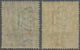 ** Italienisch-Eritrea - Verrechnungsmarken: 1903, 50l. Yellow And 100l. Blue, Two Values, Fresh Colour - Eritrea