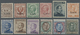 ** Italienisch-Libyen: 1912, Definitives "Coat Of Arms/Vittorio Emanuele", 1c. To 10l., Complete Set Of - Libye