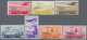 * Italienisch-Tripolitanien: 1934, Oasis Flight Overprint, 50c. To 4.50l., Complete Set Of Seven Value - Tripolitania