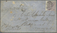 Br Jamaica: 1859, GB QV 6d Used In Jamaica Canc. By "A01" On Small Cover To Nova Scotia. On Reverse "KI - Jamaica (1962-...)