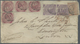 Br Jamaica: 1873, Cover From KINGSTON To London, Bearing 2 D (49, 4 D, 6 D (2) Of The Crown Cc Watermar - Jamaique (1962-...)