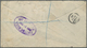 Br Jamaica: 1897, QV 4d, 1/2d Tied "PORT AN(TONI)O 4 MY 97" To Registered Cover Via Boston/USA To Engla - Jamaique (1962-...)