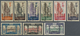 * Kamerun: 1915, 1 C. - 2 Fr. Complete Set Of Unused Stamps Of Gabon With Inscription "AFRIQUE EQUATOR - Cameroon (1960-...)