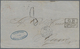 Br Kolumbien: 1863, Letter From RIO MACHA With Forwarding Agent With Blue "ENCAMINADA POR ABELLO E RIJO - Colombia