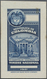 (*) Kolumbien - Besonderheiten: Revenues: 1941, Imperforated "Timbre National" Blue Proof On Card, Fine - Colombie