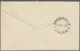 GA Liberia: 1897. Postal Stationery Envelope 2c Brown Addressed To Brewerville/Liberia Cancelled By Mil - Liberia