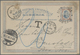 GA Liberia: 1898: Postal Stationery From MONROVIA Via TANGER And GIBRALTAR To Germany, Taxed. Rare Dest - Liberia