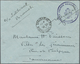 Br Madagaskar: 1943. Stampless Envelope Addressed To France Cancelled By Circular 'La France Combattant - Autres & Non Classés