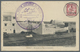 GA Marokko: 1911, French Offices, Air Mail Picture Postcard Of 'Mosque And Cemetery, Rabat' Addressed T - Marokko (1956-...)