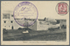 GA Marokko: 1911, French Offices, Air Mail Picture Postcard Of 'Mosque And Cemetery, Rabat' Addressed T - Maroc (1956-...)