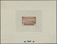 (*) Marokko: 1933, Airmails "View Of Rabat", Two Epreuve In Issued Colour But Without Value. Rare And At - Maroc (1956-...)