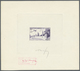 (*) Marokko: 1952, General Leclerc Monument In Temara, Not Issued, Epreuve D'artiste 10fr. + 20fr. Viole - Maroc (1956-...)