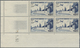 ** Marokko: 1952, Airmails "Leclerc Monument At Temara", 6fr. To 11fr., Complete Set Of Four Values Eac - Maroc (1956-...)