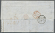 Br Mexiko: 1863. Envelope (fold) Addressed To Mexico Bearing Great Britain SG 90, 1s Green (2) Tied By - Mexico
