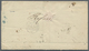 Br Mexiko: 1876. Envelope Addressed To France Bearing Hidalgo Yvert 56, 10c Black Surcharge 'Tampico' W - Mexique