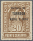 * Mexiko: 1914, Victory At Torreon, 20c. Brown, Fresh Colour, Mint O.g. Hinged, Signed Calves. Mi. 2.0 - Mexico