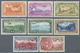 * Mexiko: 1934, Airmails 20c. To 20p., Set Of Eight Values, Fresh Colours, Well Perforated, Mint O.g. - Mexico