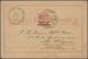 GA Mocambique - Provinzausgaben: Mocambique-Gesellschaft: 1893/96, Fine Group Of Six Stationery Cards: - Mozambique