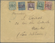 Br Neue Hebriden: 1908. Envelope (small Faults/stains) Addressed To Nantes Bearing SG 4, ½d Green And S - Autres & Non Classés