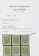 (*) Neukaledonien: 1924, 60 C. On 75 C. Lightblue-green With Overprint, Six Different Overprint Types In - Autres & Non Classés