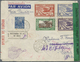 Br Neukaledonien: 1940. Registered Air Mail Envelope Addressed To France Bearing New Caledonia Yvert 12 - Autres & Non Classés