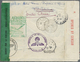 Br Neukaledonien: 1940. Registered Air Mail Envelope Addressed To France Bearing New Caledonia Yvert 12 - Autres & Non Classés