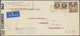 Br Neukaledonien: 1942. Air Mail Envelope Addressed To Paagounene, New Caledonia Bearing Great Britain - Autres & Non Classés