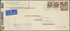 Br Neukaledonien: 1942. Air Mail Envelope Addressed To Paagounene, New Caledonia Bearing Great Britain - Andere & Zonder Classificatie