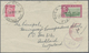 Br Neuseeland - Portomarken: 1949. Envelope (creases And Tears) Addressed To New Zealand Bearing Fiji S - Timbres-taxe