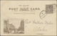 GA Neuseeland - Ganzsachen: 1900/1902, Three QV Pictorial Stat. Postcards Incl. 1d. Green Uprated With - Postwaardestukken