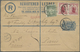 GA Neuseeland - Ganzsachen: 1904 (14.6.), Registered Letter KEVII 3d. Blue Uprated With Horiz. Pair 1d. - Postal Stationery