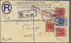 GA Nigeria: 1926 (8.3.), Registered Letter KGV 3d. Blue Uprated With 3 X KGV 1d. Scarlet Commercially U - Nigeria (...-1960)