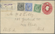 GA Ostafrikanische Gemeinschaft: 1930, 15 C Red KGV Postal Stationery Envelope, Uprated With 5 C, 10 C - Afrique Orientale Britannique