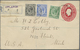 GA Ostafrikanische Gemeinschaft: 1930, 15 C Red KGV Postal Stationery Envelope, Uprated With 5 C, 10 C - Brits Oost-Afrika