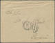 Br Panama: 1893. Stampless Envelope (bend) Addressed To 'Captain Bass, Agent Pacific Steam Navigation C - Panama