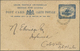 GA Papua: 1905 (20.1.), Stat. Postcard Lakatoi 1½d. Blue Used From 'PORT MORESBY/BRITISH NEW GUINEA' To - Papouasie-Nouvelle-Guinée