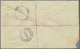 Br Papua: 1921. Registered Envelope (faults/stains) Addressed To England Bearing Papua SG 93, ½d Myrtle - Papoea-Nieuw-Guinea