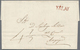 Br Peru: 1800/1831, Three Complete Folded Letters With One-liner LIMA (in Black) To Trujillo, TACNA And - Pérou