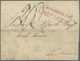 Br Peru: 1821, May 26th, At The Time Of The Liberation War Folded Letter Sheet To London With Red "PORT - Perù